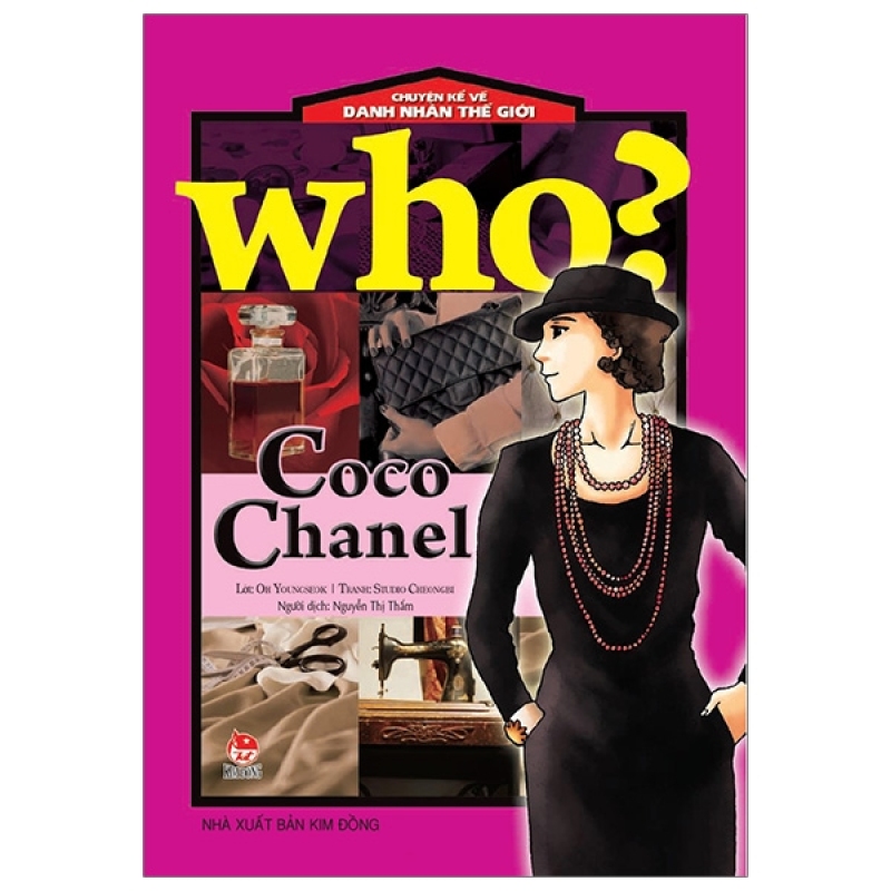 Fahasa - Who? Chuyện Kể Về Danh Nhân Thế Giới: Coco Chanel (Tái Bản 2019)