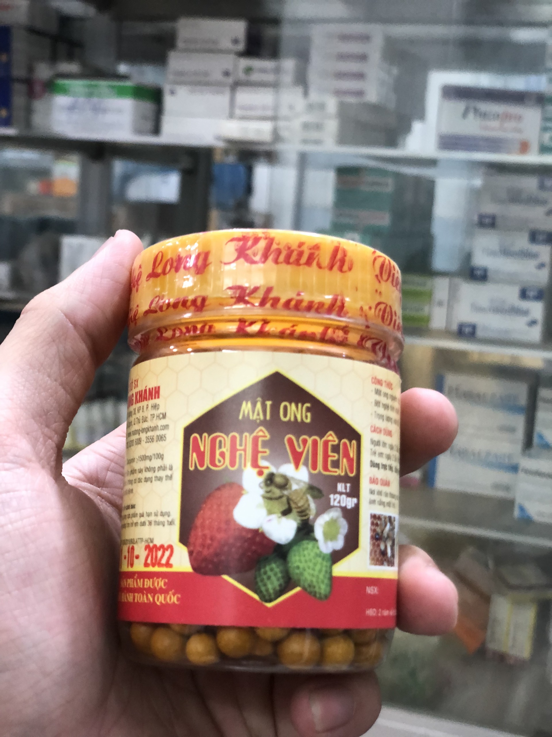 Viên nghệ Mật ong
