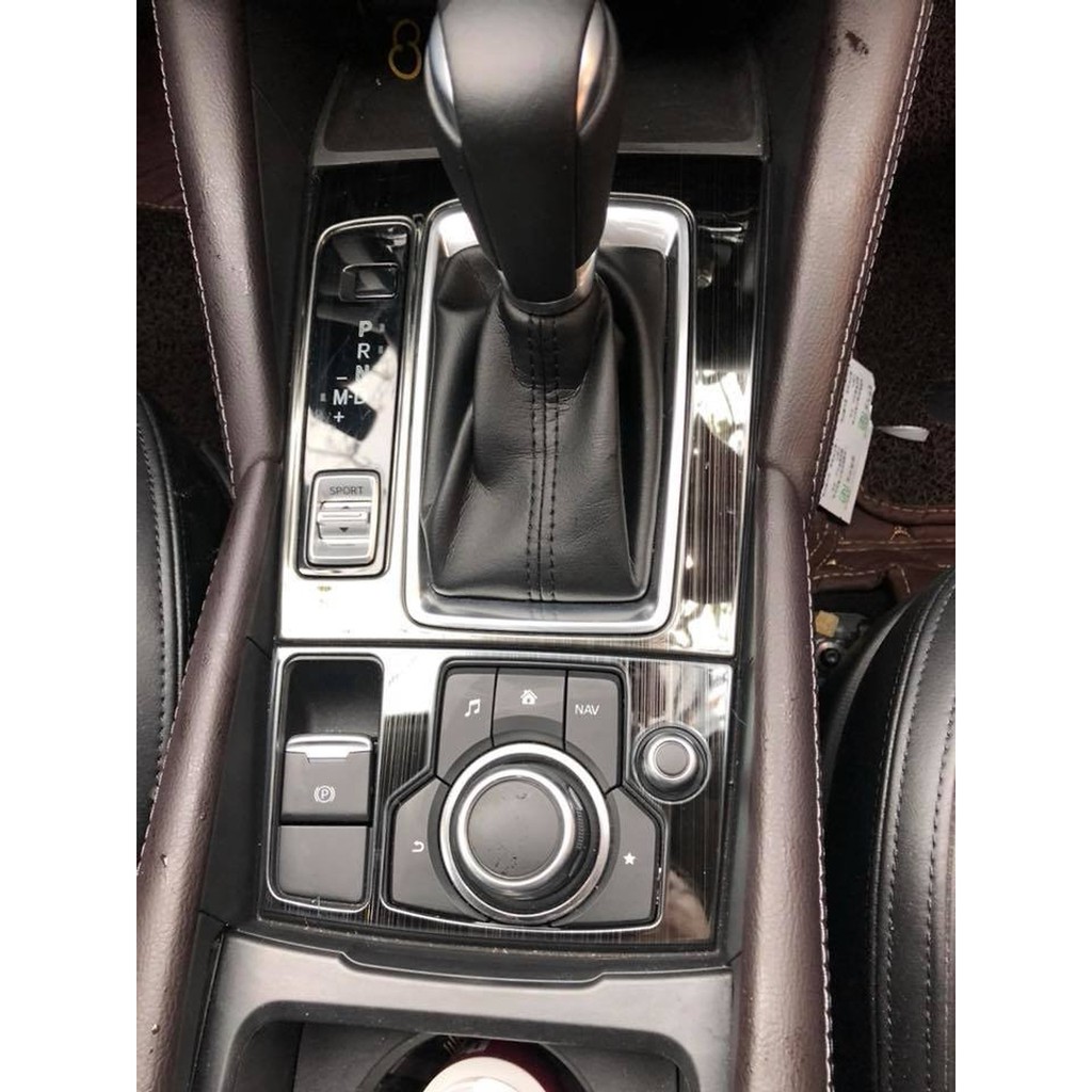 Mazda 3 2017-2018-2019: ốp nội thất vân titan cao cấp 5 chi tiết