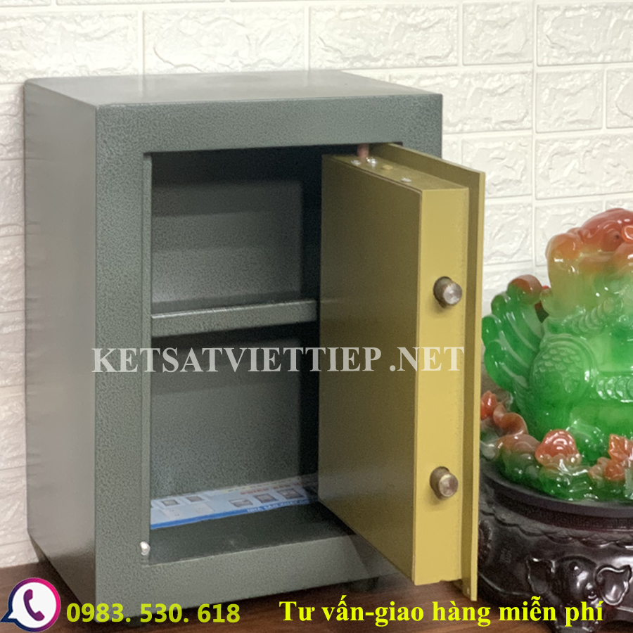 [CHINH HANG]Két sắt Việt Tiệp VT25- két mini-38kg