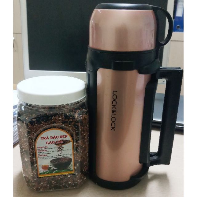 Trà đậu đen gạo lứt rang thủ công 2kg