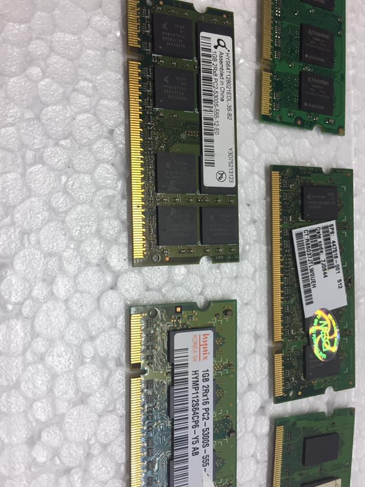 Ram DDR2 Laptop 1Gb Bus 667 / 800