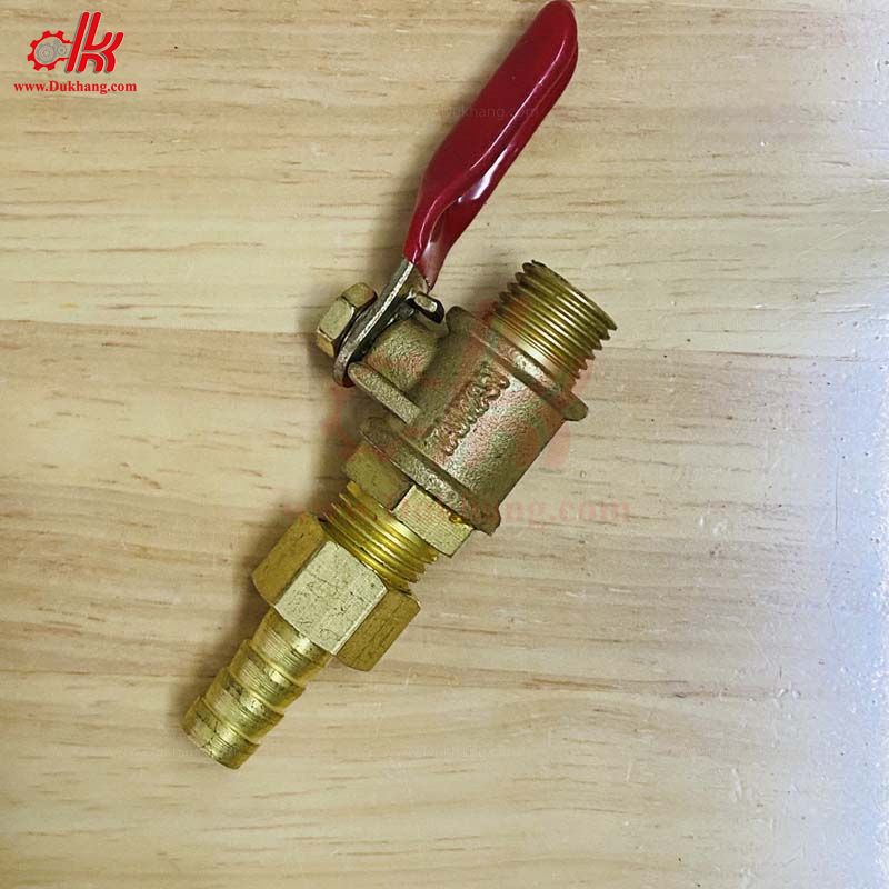 Van bi tay gạt đồng ren 13mm