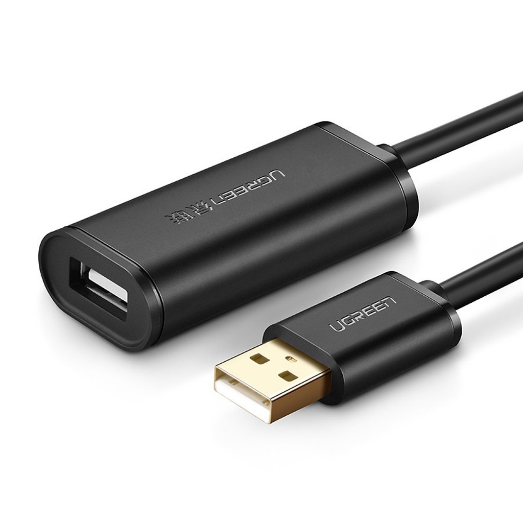 Cáp usb nối dài 5mét có chíp khuếch đại ugreen 10319- bảo hành 12 tháng.