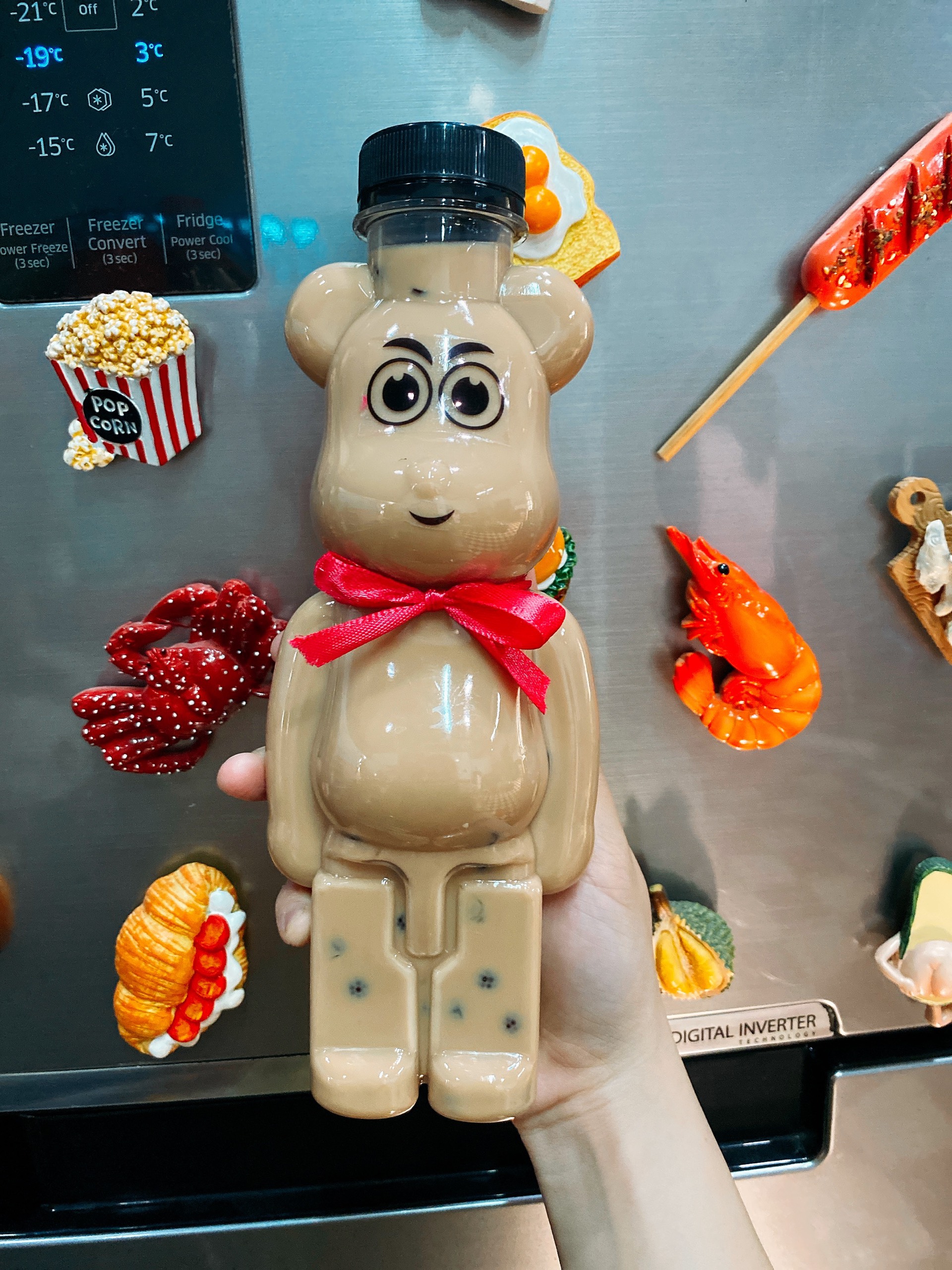 CHAI NHỰA GẤU BEARBRICK 500ML