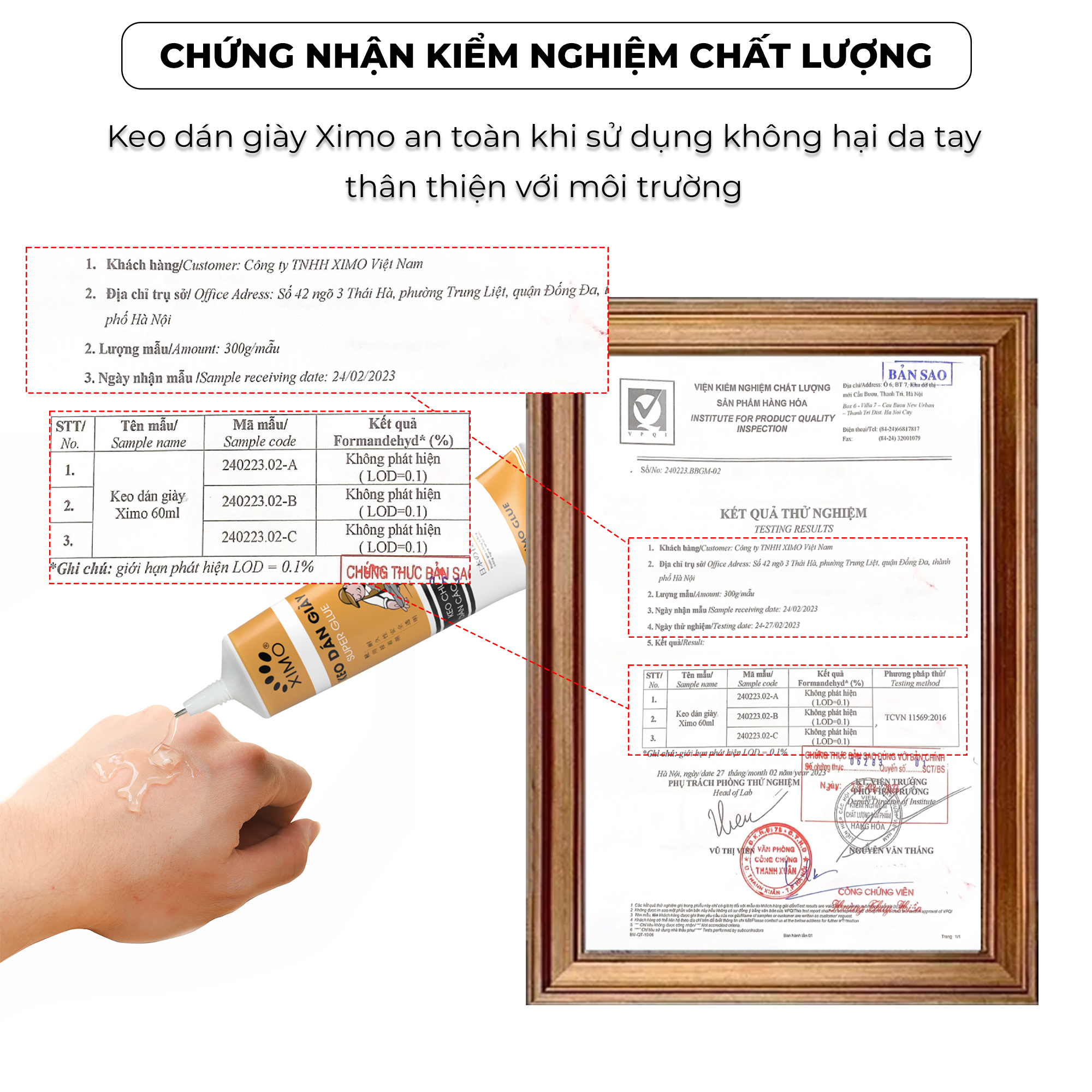 Keo dán giày siêu dính XIMO 60ml, An toàn, Chống nước, Không kết  tủa, Dán được nhiều loại giày