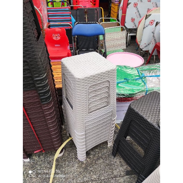 Ghế nhựa Đan mây cao cấp
