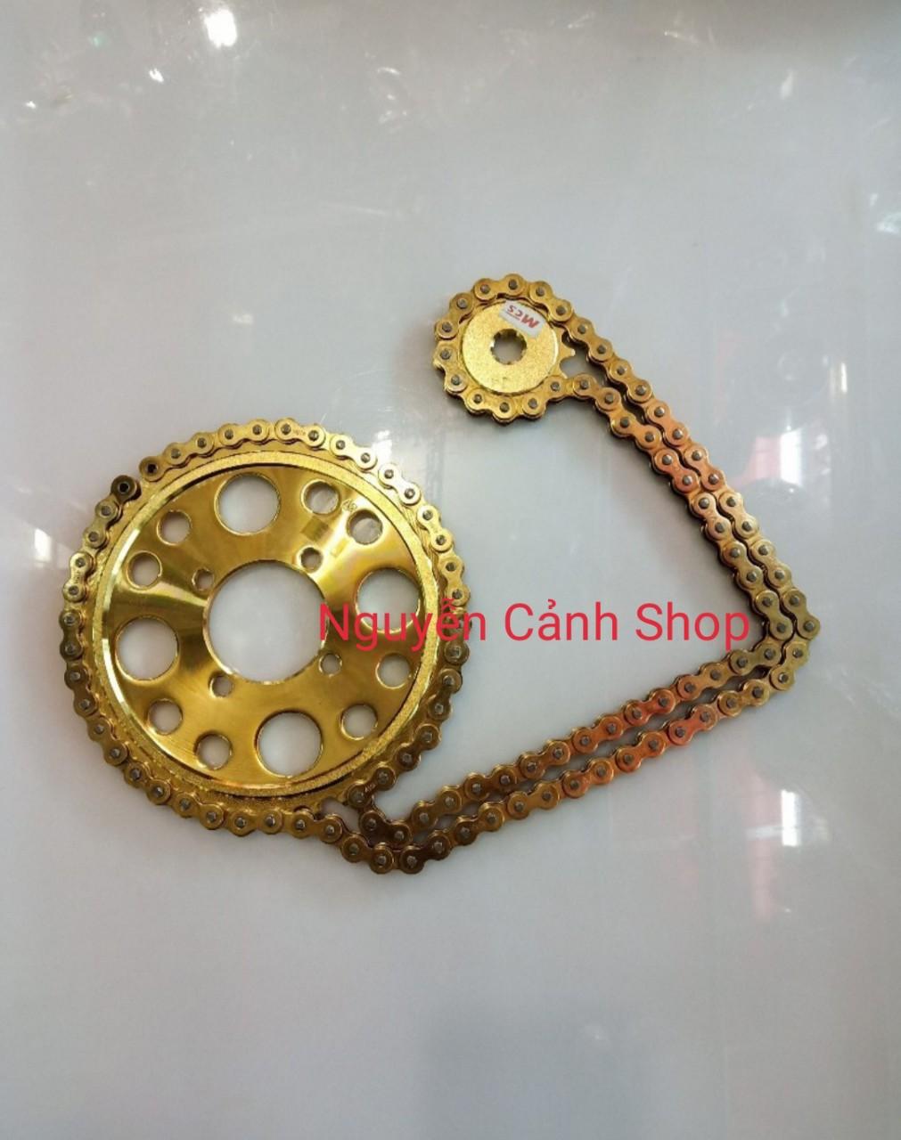 sên nhông dĩa vàng sport 2 thì