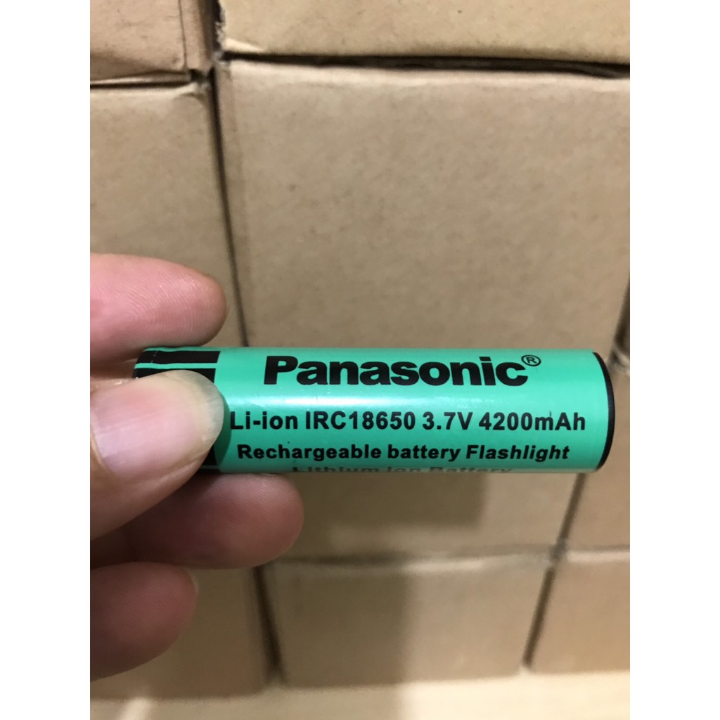 Pin Sạc Panasonic IRC 18650 3.7V - 4200MAH