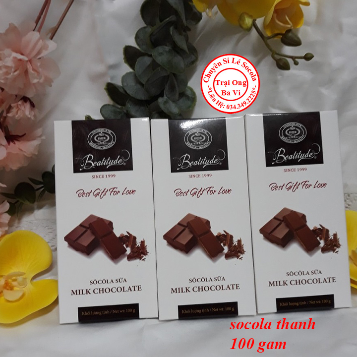 Socola Sữa Organic Hộp 100 Gam