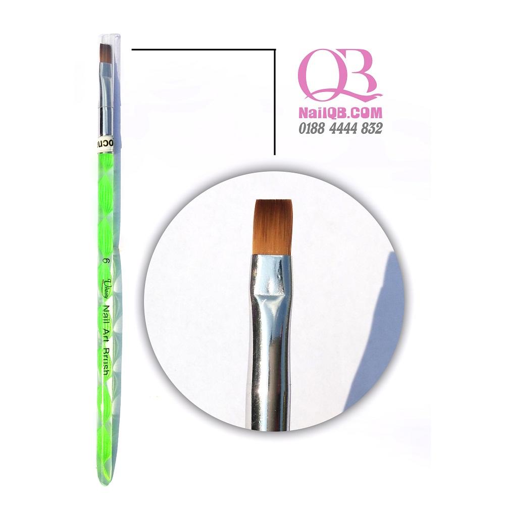 [HCM]Cọ đắp gel cán xoắn số 6