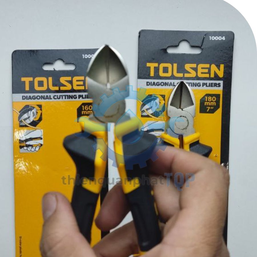 Tolsen Cutting Pliers, Diagonal Pliers for Cutting Electrical Wires, Multi-Purpose Hand Tools for Electricians