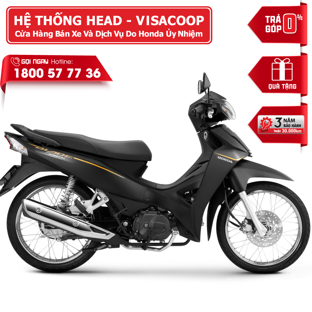 Xe máy Honda BLADE phiên bản Đặc biệt