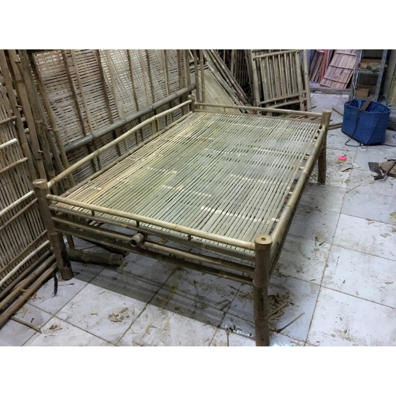GIƯỜNG TRE 1M2 X1M8