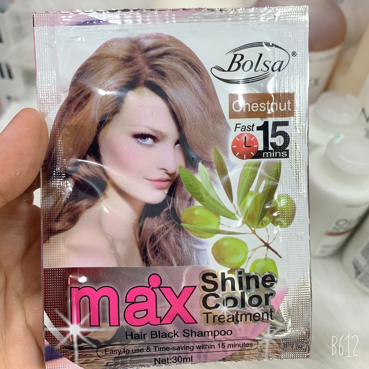 Set 10 gói dầu gội đen tóc nhân sâm Beauty Star Hàn Quốc