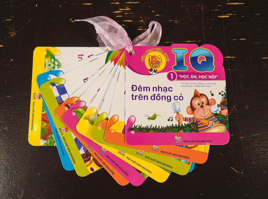 Kim Đồng - IQ - Học ăn, học nói (trọn bộ 10 quyển)