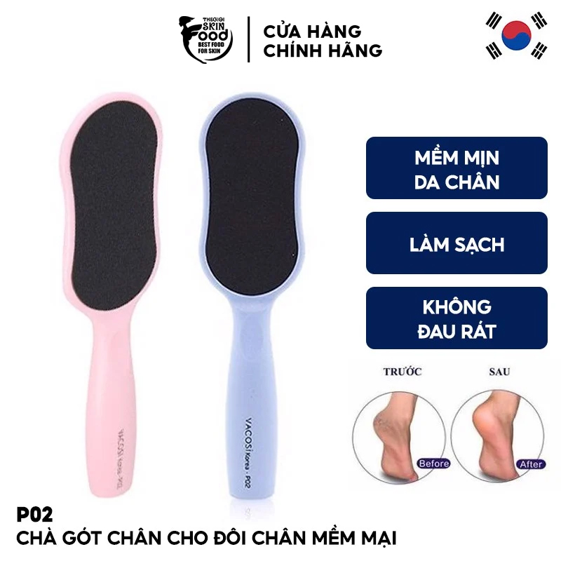 Chà gót chân cho đôi chân mềm mại vacosi p02