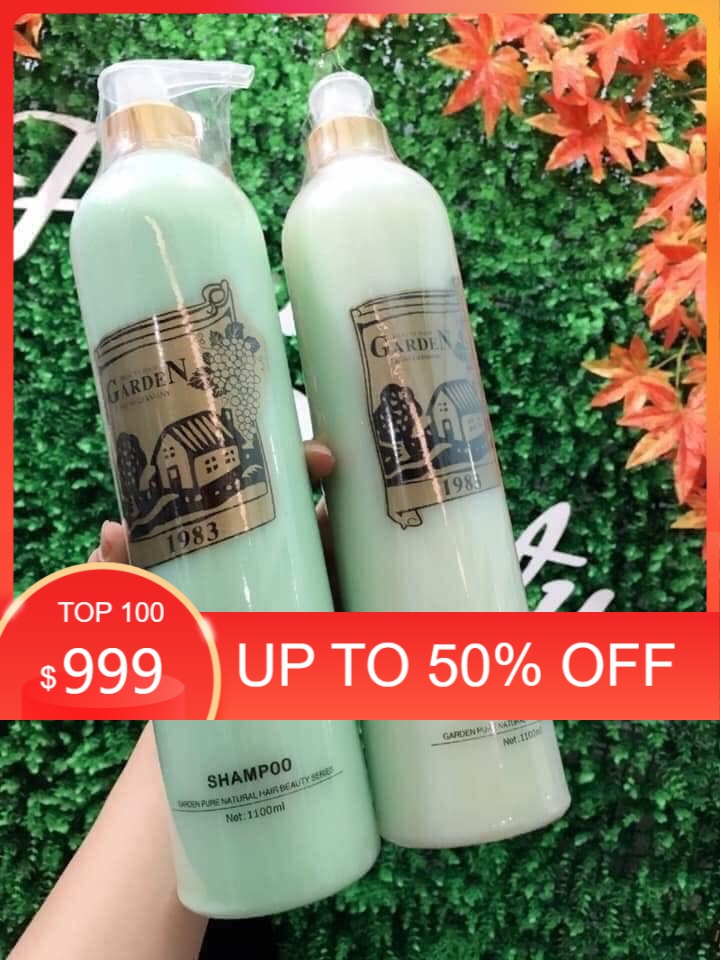Cặp dầu gội/xả Garden From Germany 550ml (1gội + 1xả)