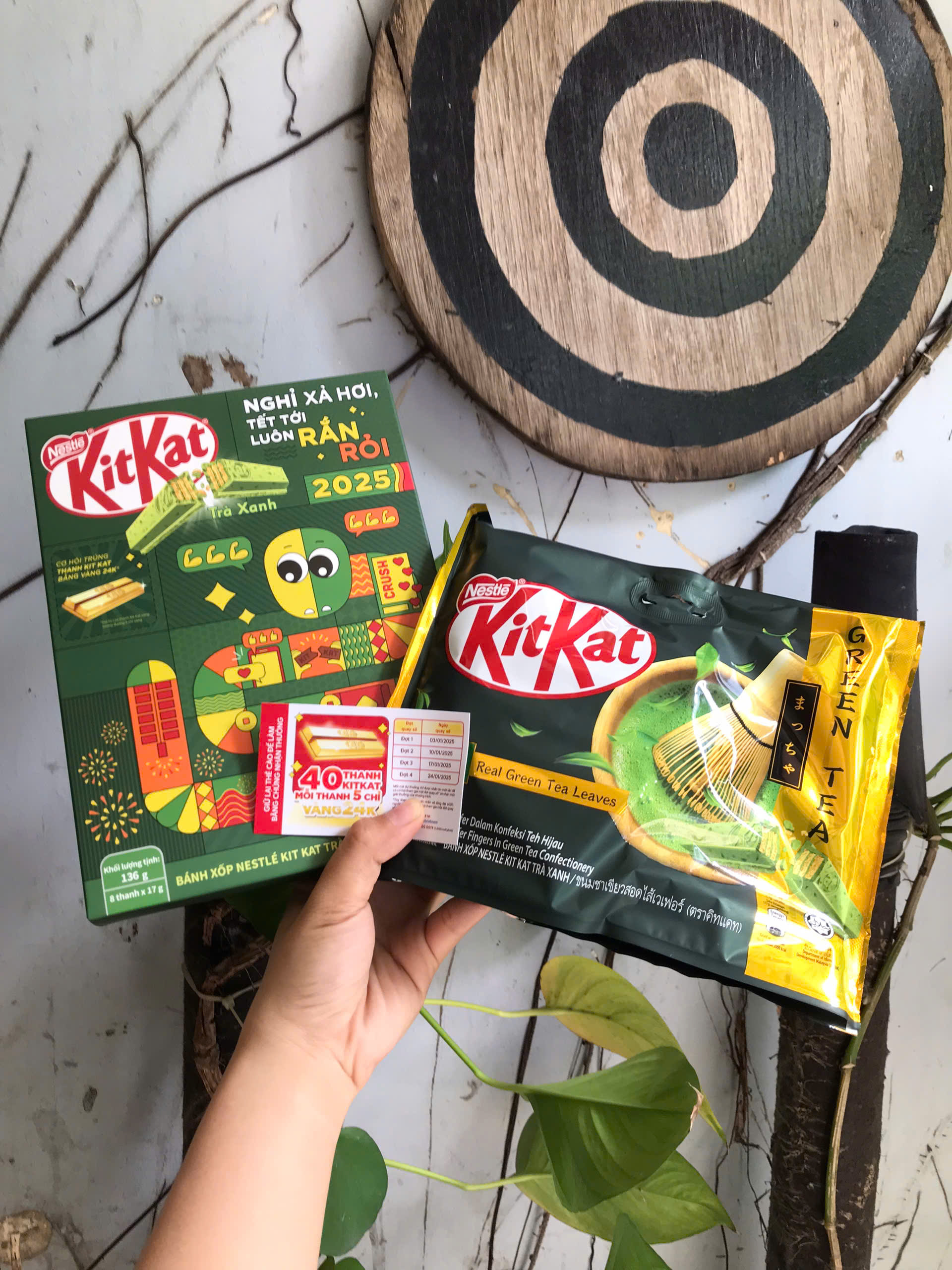Sôcôla Nestlé KitKat Thái Lan Hộp Tết