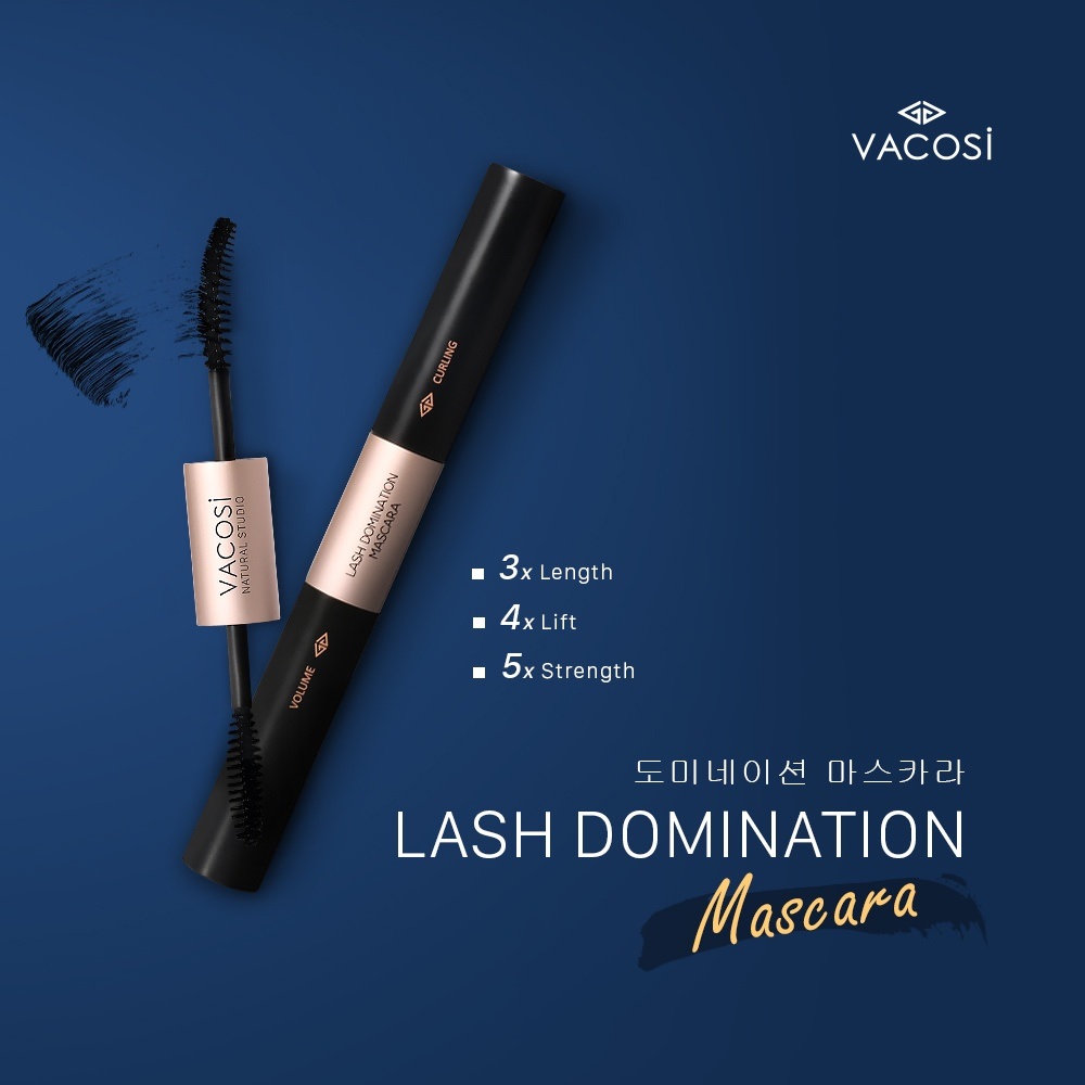 Vacosi Natural Studio Lash Domination Mascara 10g