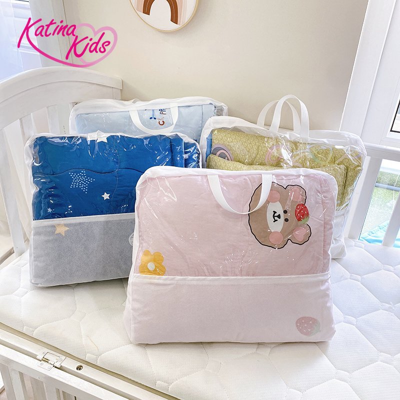 Bag pillow mattress for school, non-woven fabric soft lightweight convenience