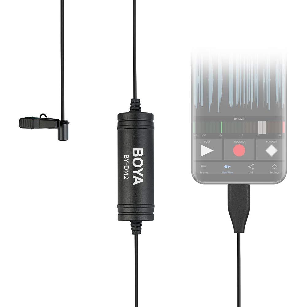 Microphone Chuyên Nghiệp BOYA Digital Lavalier Microphone BY-DM2 (FB242)