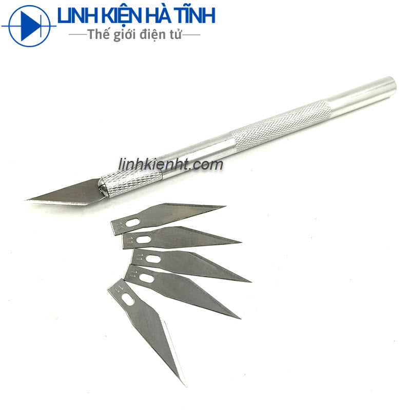 2 bộ Dao khắc dao cắt mạch + 5 lưỡi dao (cán tròn)