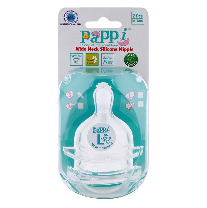 [HCM]Núm Ti Cổ Rộng Siêu Mềm Pappi size S M L