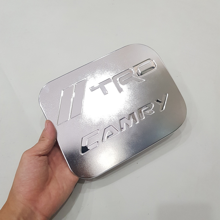 Ốp nắp bình xăng toyota camry 2012-2018 mạ crom