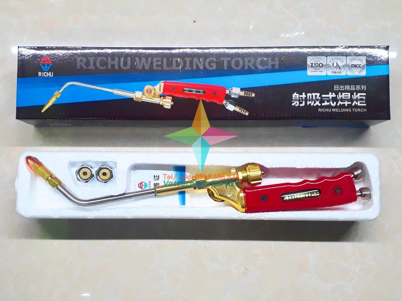 Bộ tay hàn oxy richu h01-6j