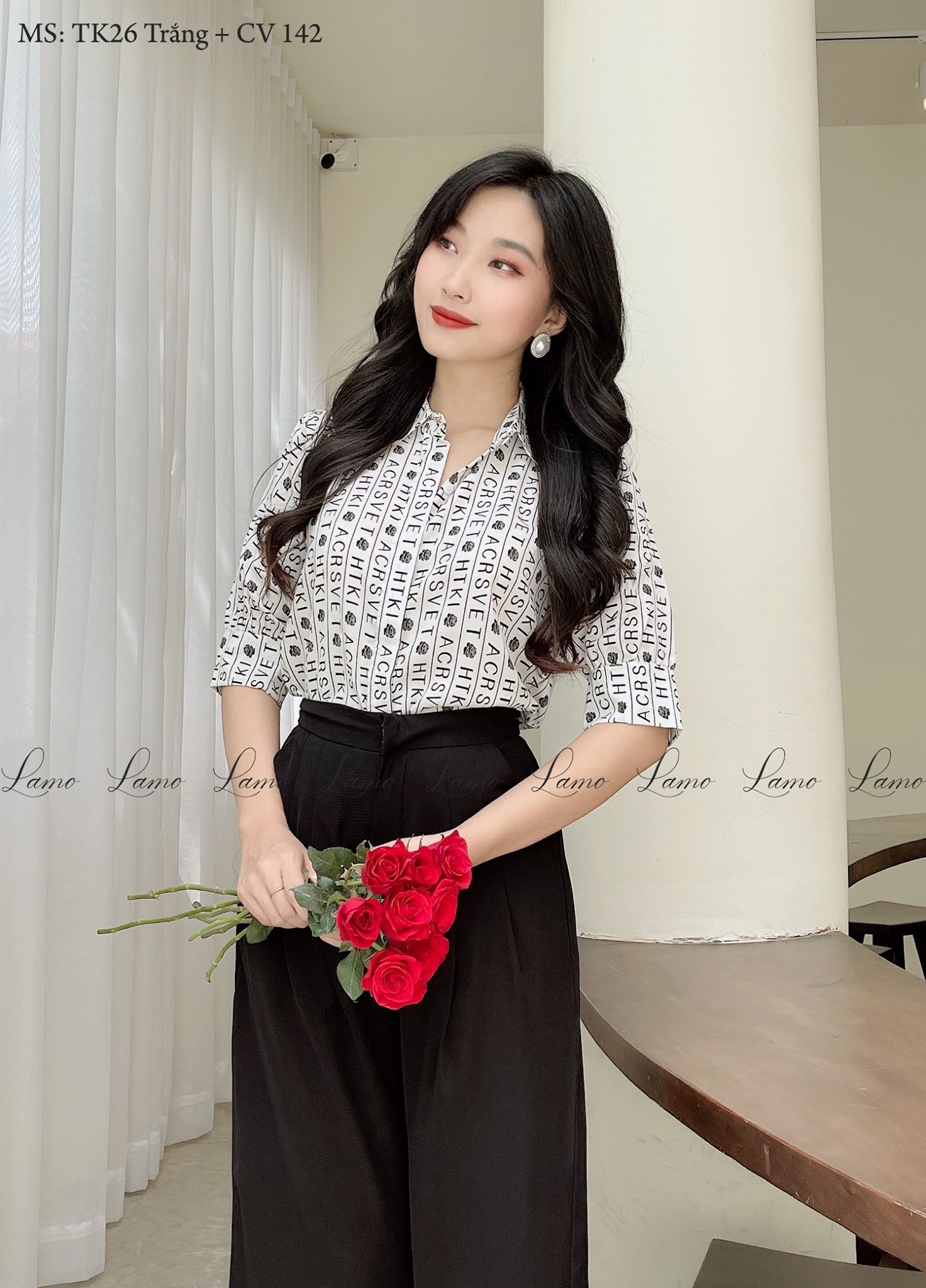 ÁO SƠ MI NỮ KIỂU HÀN QUỐC - TK26