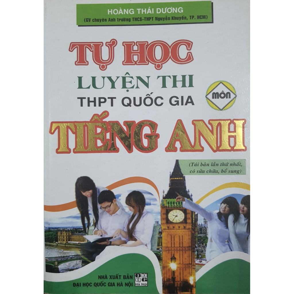 Sách - tự học luyện thi thpt quốc gia môn tiếng anh