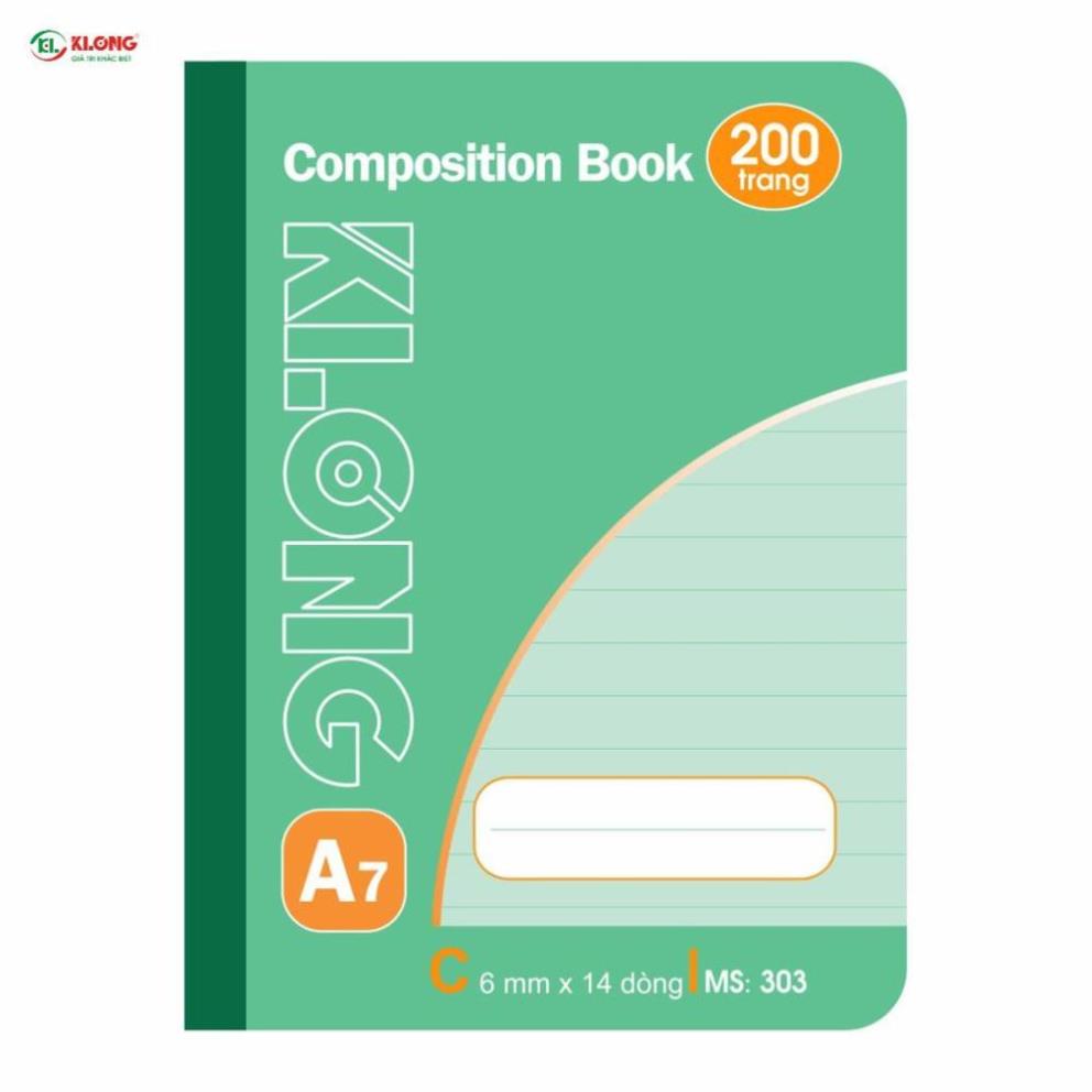 [Klong] Sổ may KLONG A7 200tr ; MS: 303