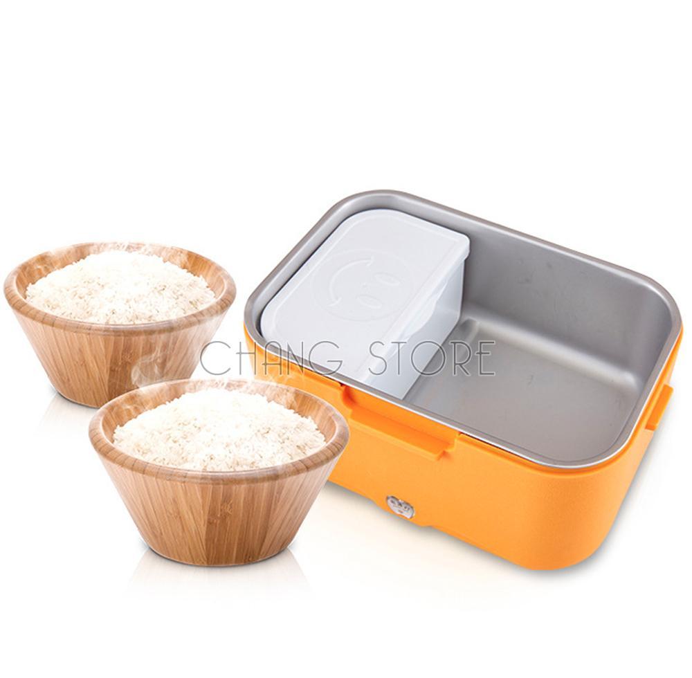 Hôp Cơm Hâm Nóng Chefman Ruột Inox Tiện Dụng