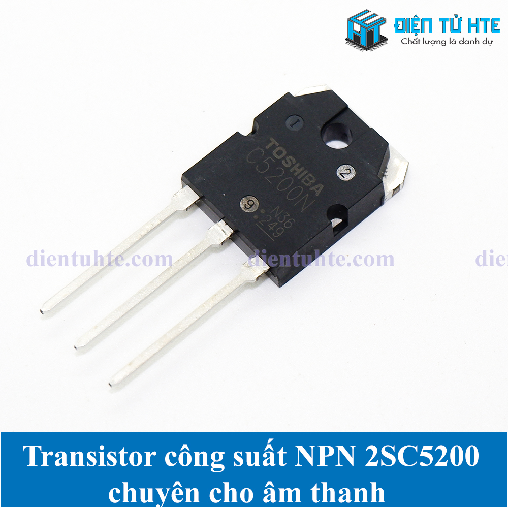Transistor công suất chuyên cho âm thanh A1943 - C5200 Mới