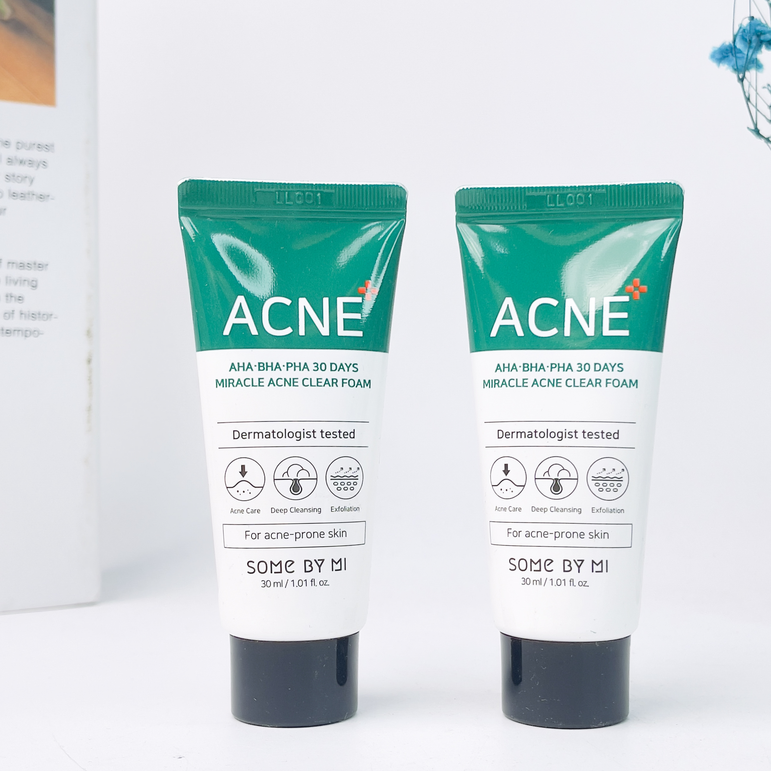 Sữa rửa mặt some by mi aha-bha-pha 30 days miracel acne clear foam 100ml