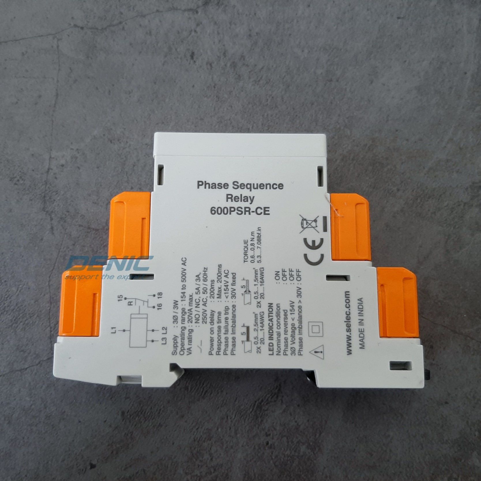 [HCM]Bảo vệ pha 600PSR-280/520| Selec