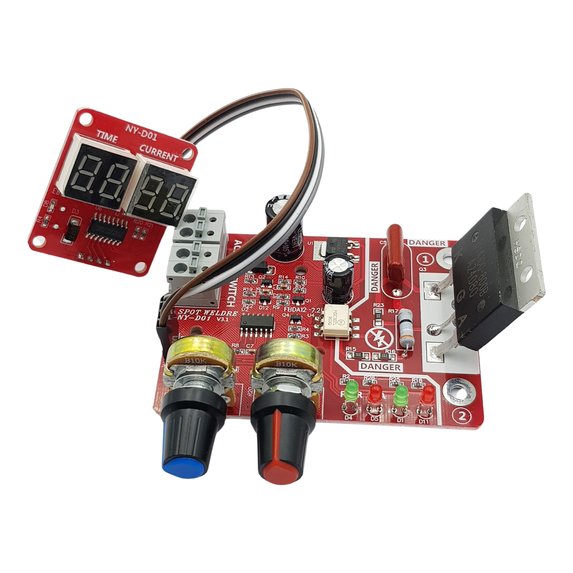 Mạch điều chỉnh hàn cell pin 100A