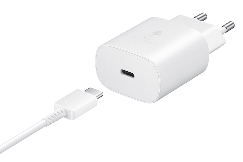 Củ sạc, cáp sạc Type C - Type C PD 25W Samsung EP-TA800