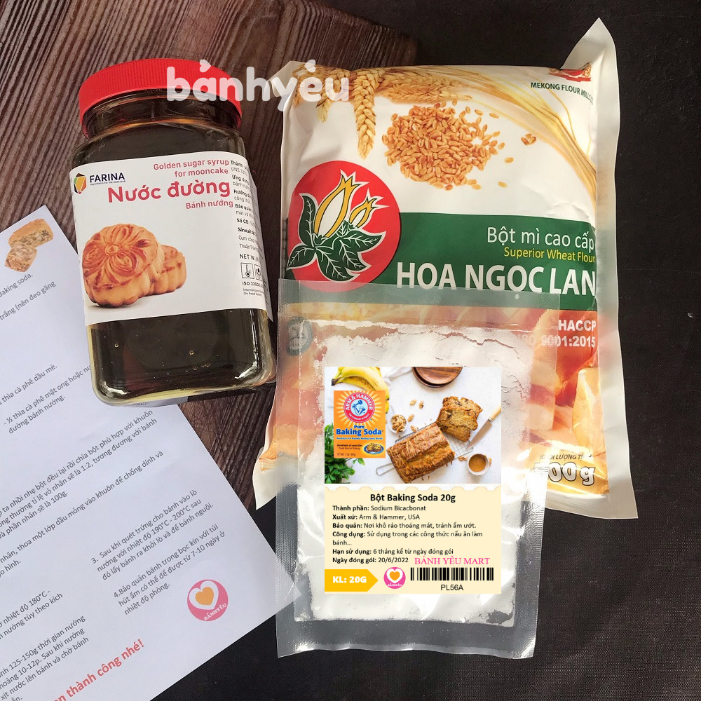 Combo Vỏ bánh nướng trung thu