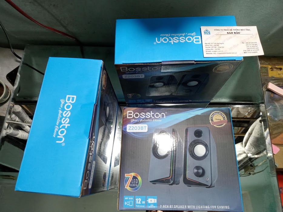 Loa  Bluetooth  Bosston 2.0  Z203BT có jack 3.5mm