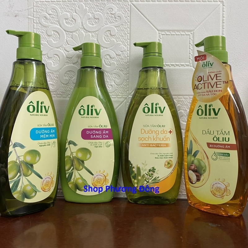 Sữa tắm oliu Oliv de Provence 650ml