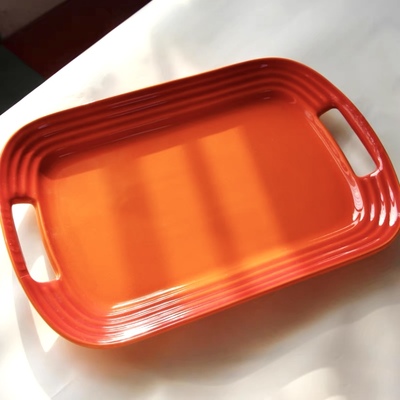 LE CREUSET Ceramic long plate 31cm home dessert plate