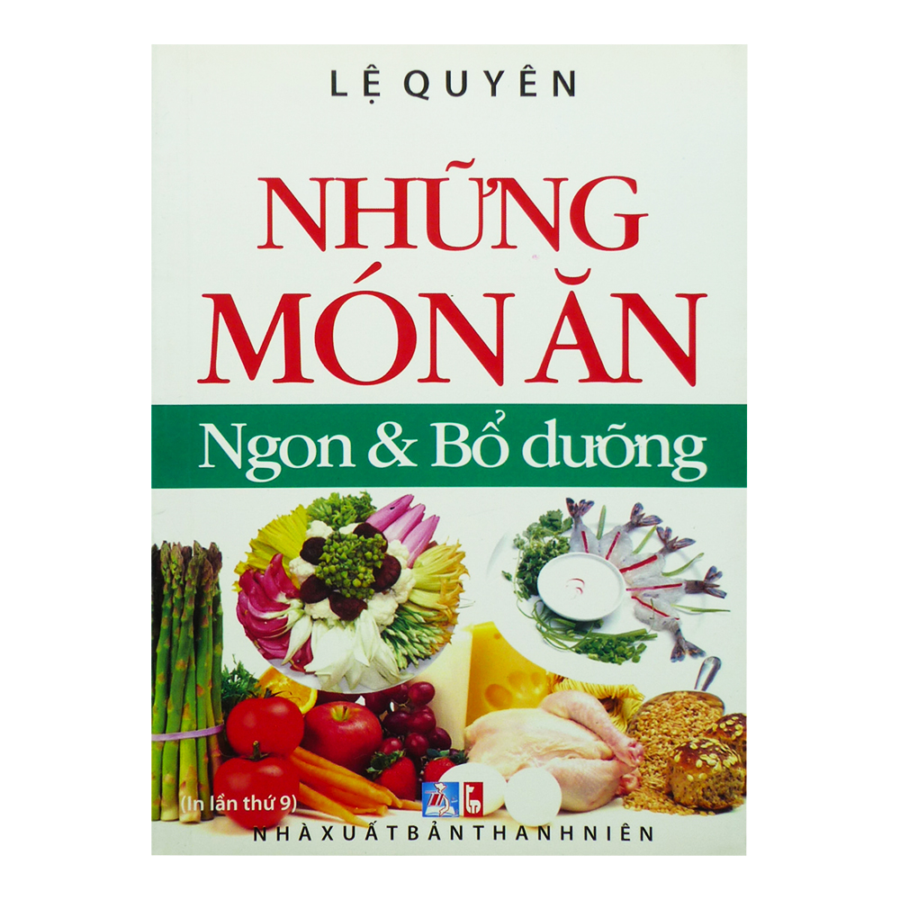 Sách - những món ăn ngon và bổ dưỡng