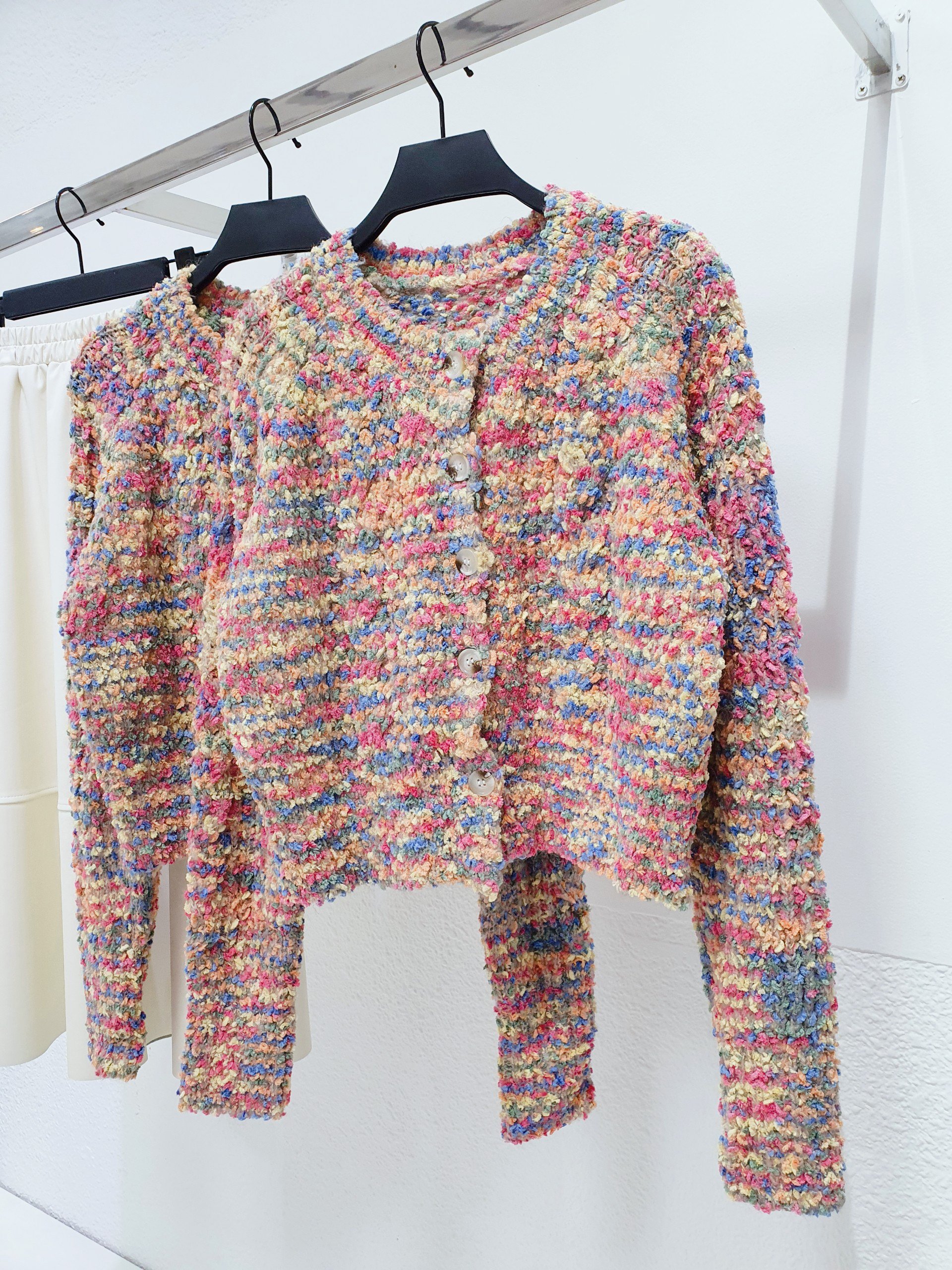 AfterBefore | Áo Cardigan đốm 2 màu