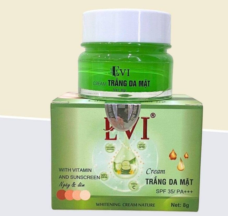 Kem Evi Trắng Da Mặt 30g mẫu mới 15g