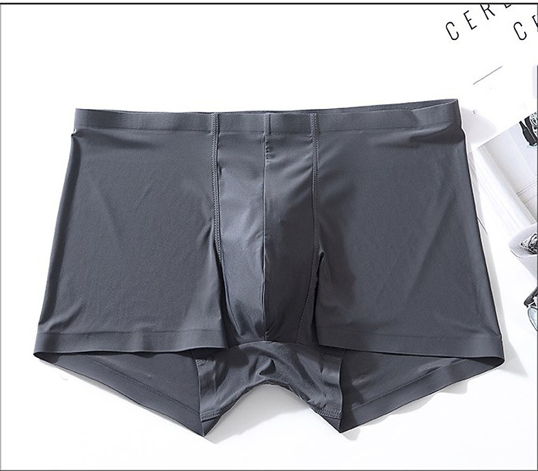 Combo 4 quần lót nam boxer thun lạnh- sịp đùi cao cấp - HM