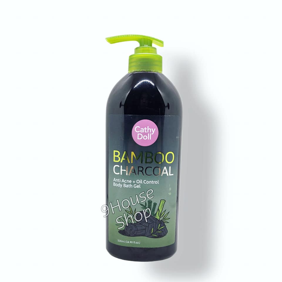 01 Chai Sữa Tắm Than Tre Cathy Doll Thái Lan 450ml (BAMBOO CHARCOAL) (2617)