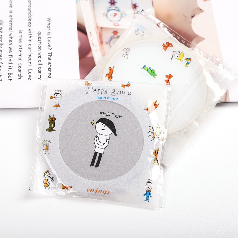 Gương Tròn Mini Cầm Tay