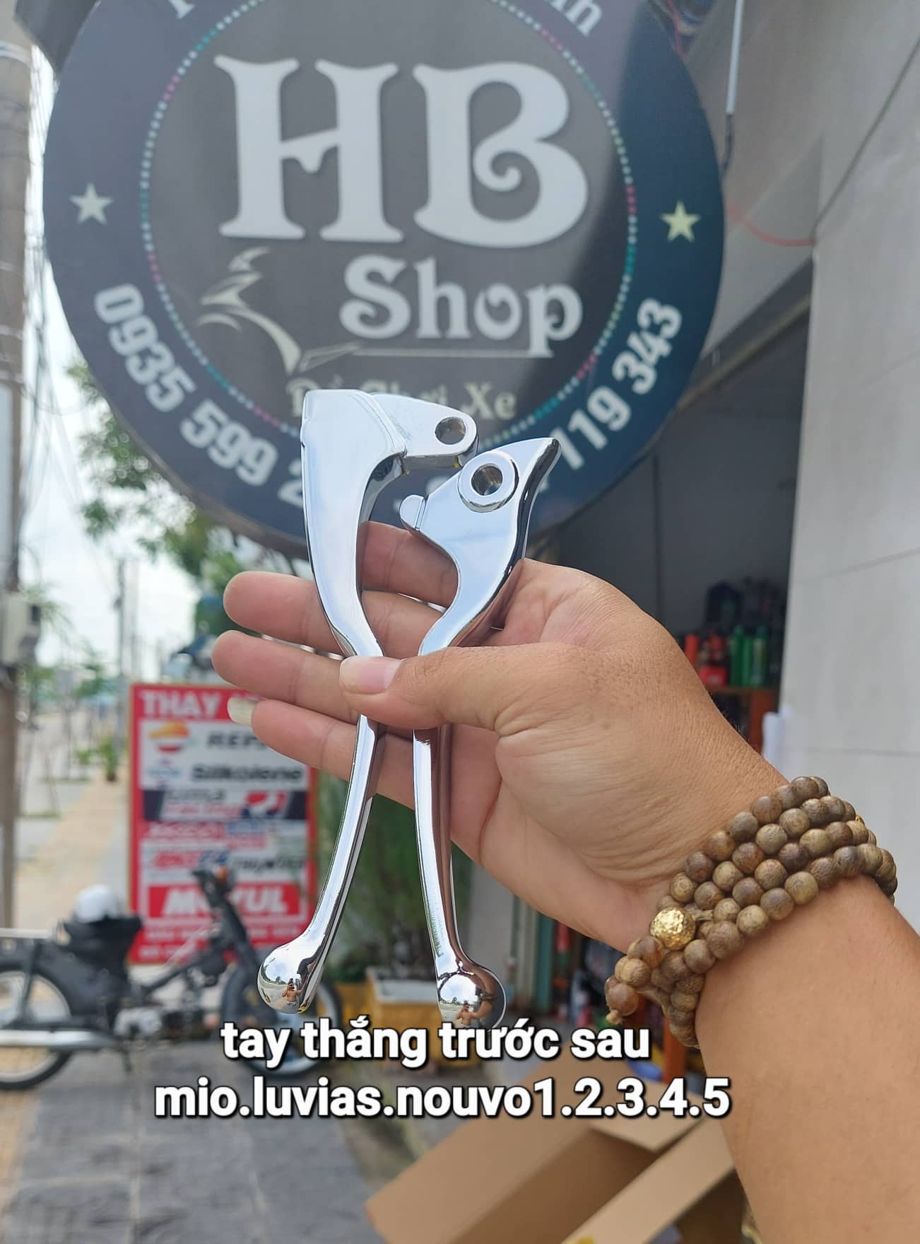 Tay thắng zin xiken xe mio luvias nouvo 1.2.3.4.5